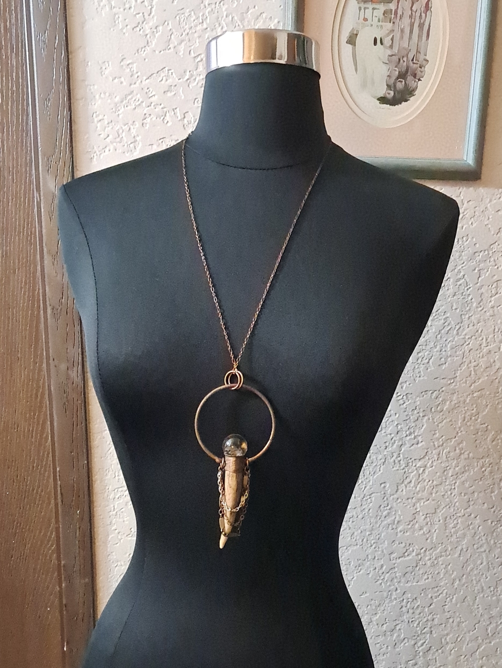 Feral Hag OOAK Copper Necklace